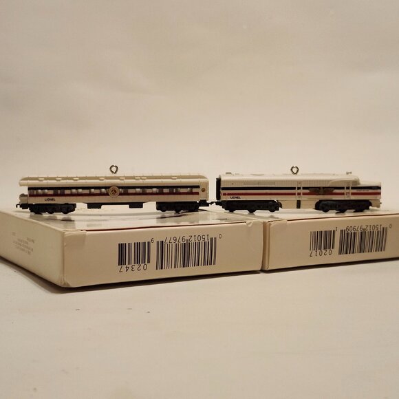 HALLMARK Keepsake Ornament Lot of 2 Freedom Train Locomotive + Observation Car - Picture 3 of 10